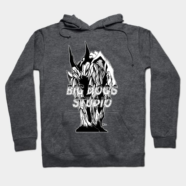 Classic BigDogsStudio tee Hoodie by BigDogsStudio